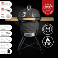 Kepsninė Kamado Club Pro Premium+ pilka